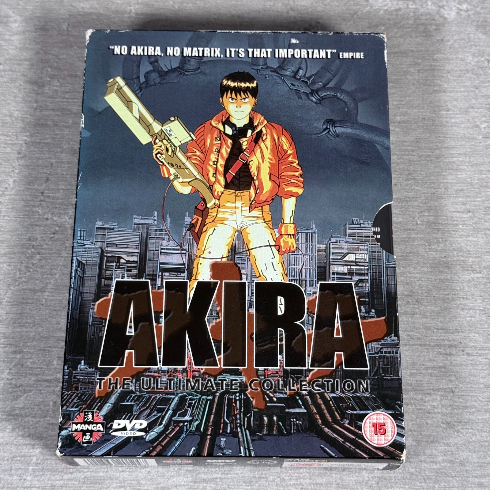 Akira The Ultimate Collection DVD Box Set - Manga Anime Classic Cyberpunk Action