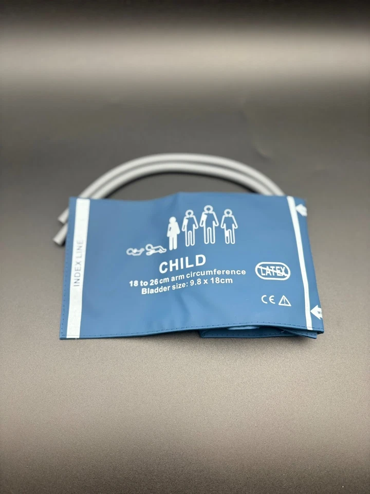 Pediatric NIBP reusable cuff double tube ( without connector ) - Photo 1/1