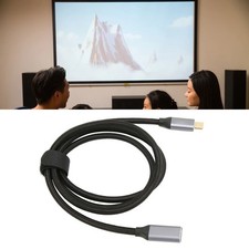 1m USB C Extension Cable 10Gbps Data Sync 100W Power Delivery 4K 60Hz Video BL