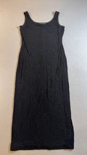 Alex Evenings Black Sleeveless Maxi Dress Size 12
