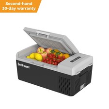 16QT Portable Car Freezer RV Fridge 12V Refrigerator Truck Mini Electric Cooler