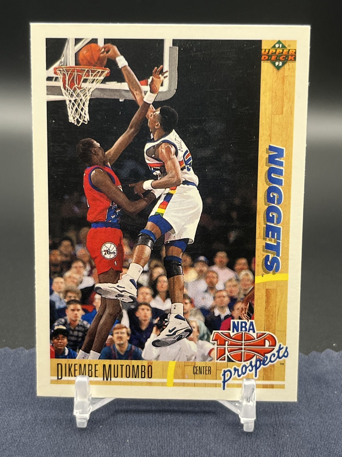 1991-92 Upper Deck #446 Dikembe Mutombo