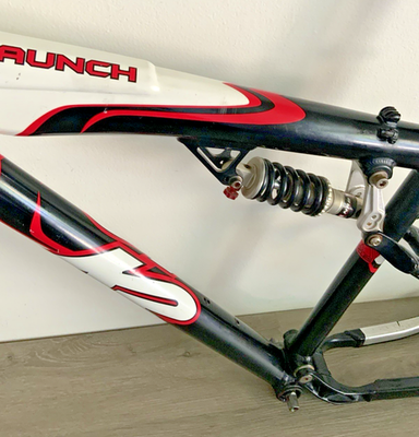 #ad #ad K2 LAUNCH 4.0 MT BIKE FRAME 19 IN. FULL SUSPENSION 1 1 8 HEAD TUBE 26#x27;ER POST BB $160.00