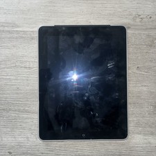 Apple iPad 1st Generation 64GB Model A1337, 9.7in Silver 6001 With Case Untested