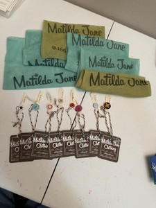 Matilda Jane Spare Buttons Lot of 8 Plus Bag Lot Of 6