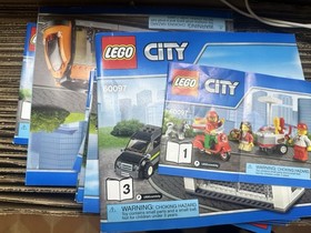 LEGO City Square (60097) RETIRED - Instructions, Minifigs No Box