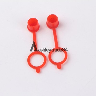 Dust Caps for Grease Zerk Nipple Fitting 25 Pieces Red for M10 *kk