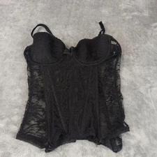 H&M Women’s size 8 Black LACE TOP SLEEVELESS