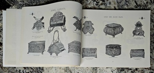 Pairpoint Manufacturing Co. - 1894 Catalog - Silver, Gold, Cut Glass, Fine Art - Foto 5 di 11
