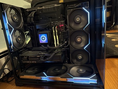High-End Custom Build Gaming PC Rx 7800x3D, 32gb DDR5 RAM, Rtx 4070 1-5tb NMVe 5