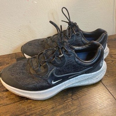 Nike Zoom Winflo 8 Shield Men's 10.5 Black Gray Running Shoes DC3727-001