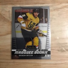 2024-25 UD O-Pee-Chee Platinum Marquee Rookie Brendan Brisson
