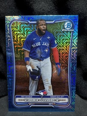 2026 Bowman Chrome Vladimir Guerrero Jr. Sky Blue Mojo /499
