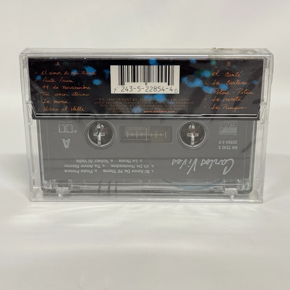 Carlos Vives Cassette El Amor de mi Tierra 1999 Fruta Fresca Rock Pop Colombia - Image 2 of 4