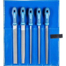 Image of PFERD Workshop File set 250mm in PVC bag with Ergonomic Handles