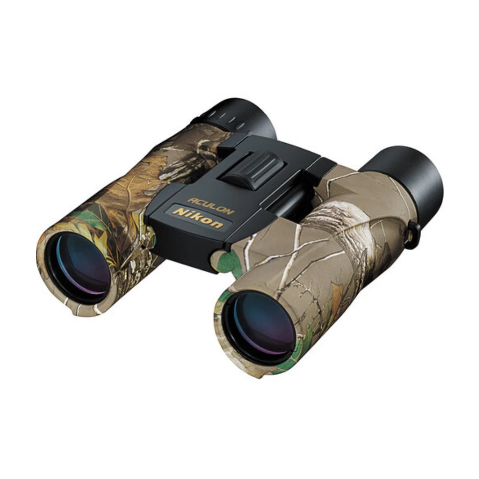 Nikon 10x25 Aculon A30 Binoculars (RealTree Camo) (Refurbished) (Renewed)