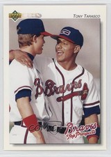 1992 Upper Deck Minor League Tony Tarasco Chipper Jones #82 HOF 0w8
