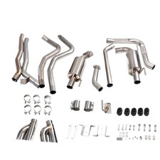 Fits 1998-2002 Camarofirebird 5.7l Dual Cat-back Exhaust System 2.5 F-body