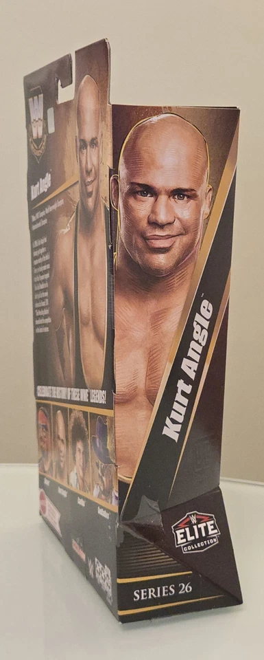 WWE Mattel Elite Legends Series 26 Kurt Angle Figure Wrestling Machine ECW - image 3 of 4