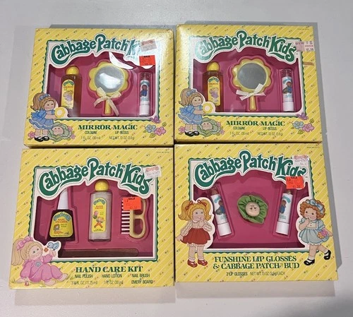 Vintage Cabbage Patch Kids Accessory Kits 1983 Nib 4 Sets