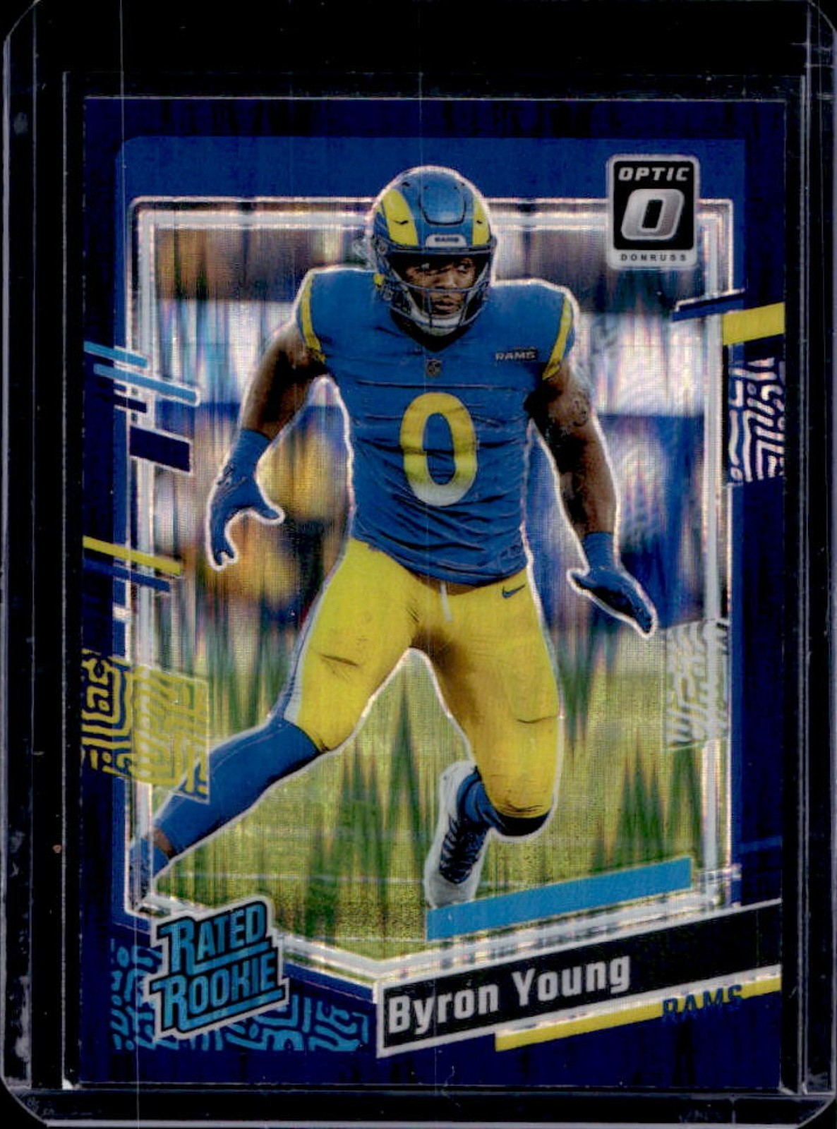 Byron Young Panini Donruss Optic #266 Purple Shock
