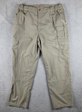 5.11 Tactical Taclite Pro Pants Mens 38x32 37x32 Brown 74273 Regular Ripstop