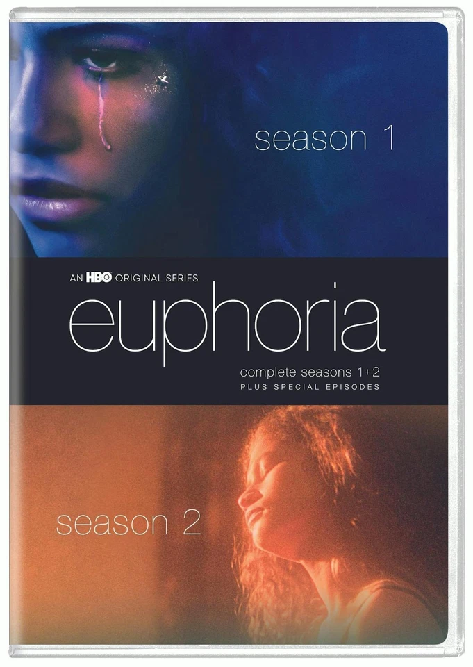 Euphoria Seasons 1 & 2 DVD Zendaya NEW - Image 2 of 4