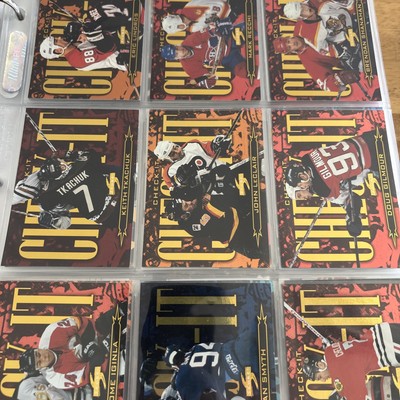 1997-98 SCORE PINNACLE CHECK IT COMPLETE SET 1-18
