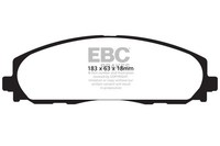 EBC Brakes Bremsbelagsatz, Scheibenbremse DP41888R FüR Chrysler Dodge Jeep