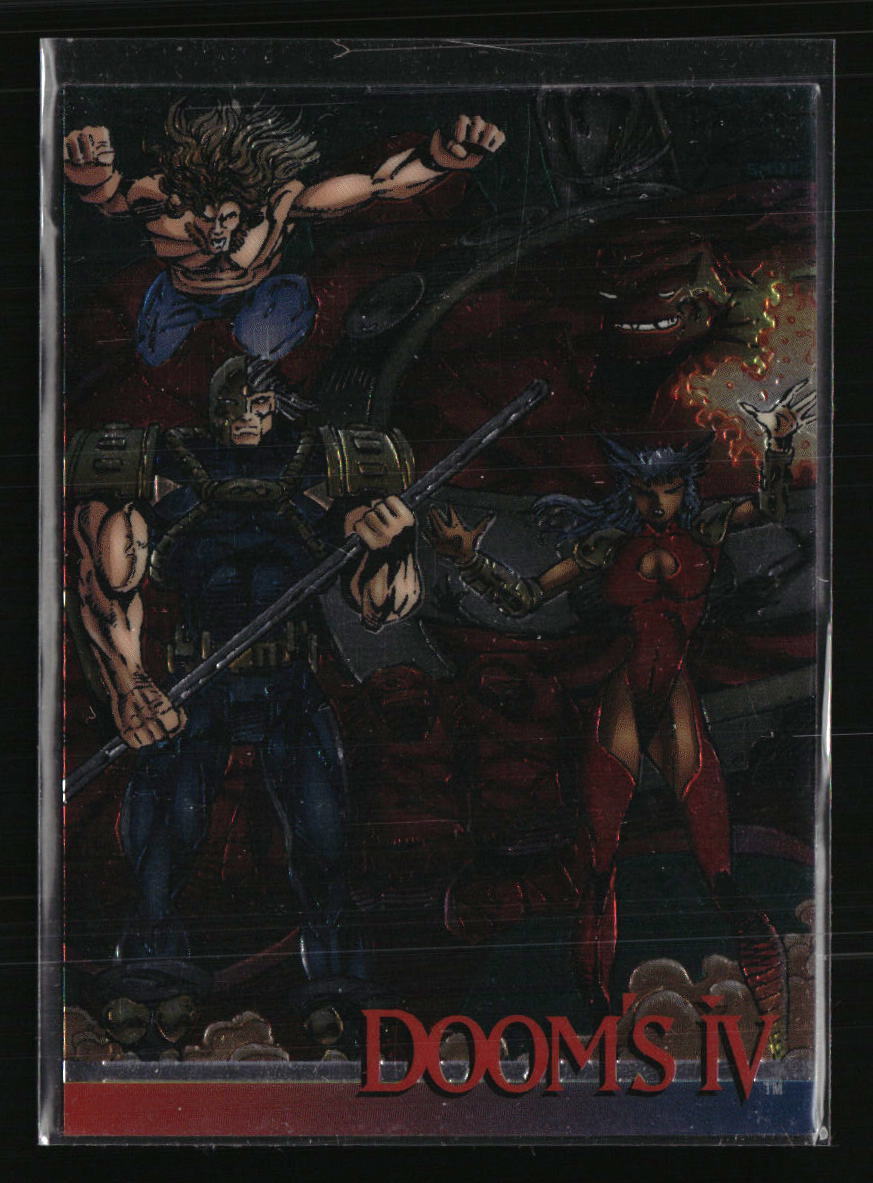 1993 Wizard Promo Dooms IV Chase Card Series 3 Rob Liefeld #8