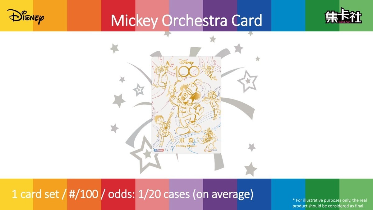 2023 Card Fun Card.Fun Disney 100 Joyful Trading Card Sealed Box