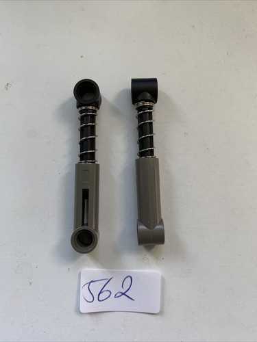 Lego Technik 2 Federbeine Stoßdämpfer dunkelgrau 731c01