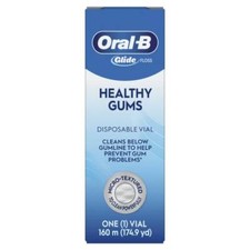 Oral-B Glide Pro-Health Healthy Gums Floss, 160M Disposable Vial, 1/Pk