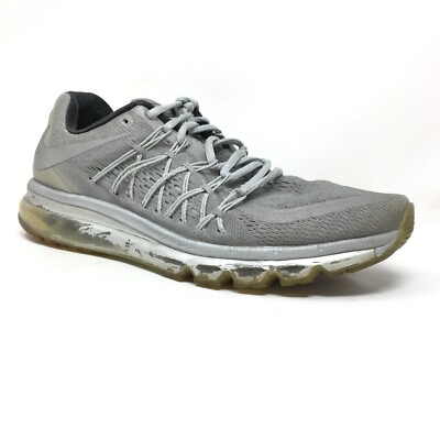 Nike Air Max 2015 Reflective Silver Shoes Sneakers Mens Size 10