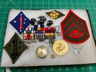 Us Marine Patch Lot Pin Pinbacks Challenge Coin from 1978 Vtg Charity Ds68