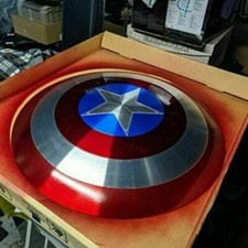 Medieval Captain America Shield-Metal Prop Replica, Marvel Captain America Ste