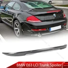 Carbon Fit For BMW 6 Series E63 Coupe Facelift V Trunk Spoiler 2009 2010 650Ci