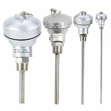 Precise Measurements with RTD PT100 Temperature Sensor Probe and 1/2 NPT Thread