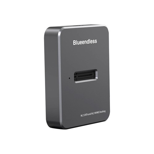 Aluminium Alloy USB 3.1 NVME+SATA SSD Enclosure M Key USB M.2 Docking Station g - Afbeelding 2 van 15