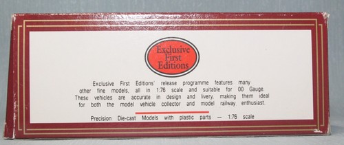 EXCLUSIVE FIRST EDITIONS EFE 22201 BEDFORD TK FLAT BED ARTIC BRITISH RAIL BOXED - Picture 10 of 13