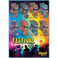 Opal "Festival" 6ply Sock Yarn  150g Knitting Wool - Full Range