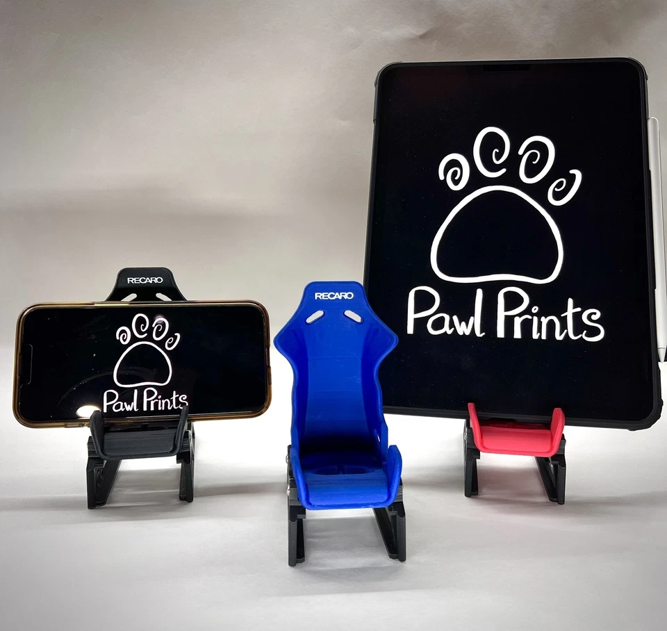 Recaro Racing Seat Phone/Tablet Display Stand - Image 3 of 4