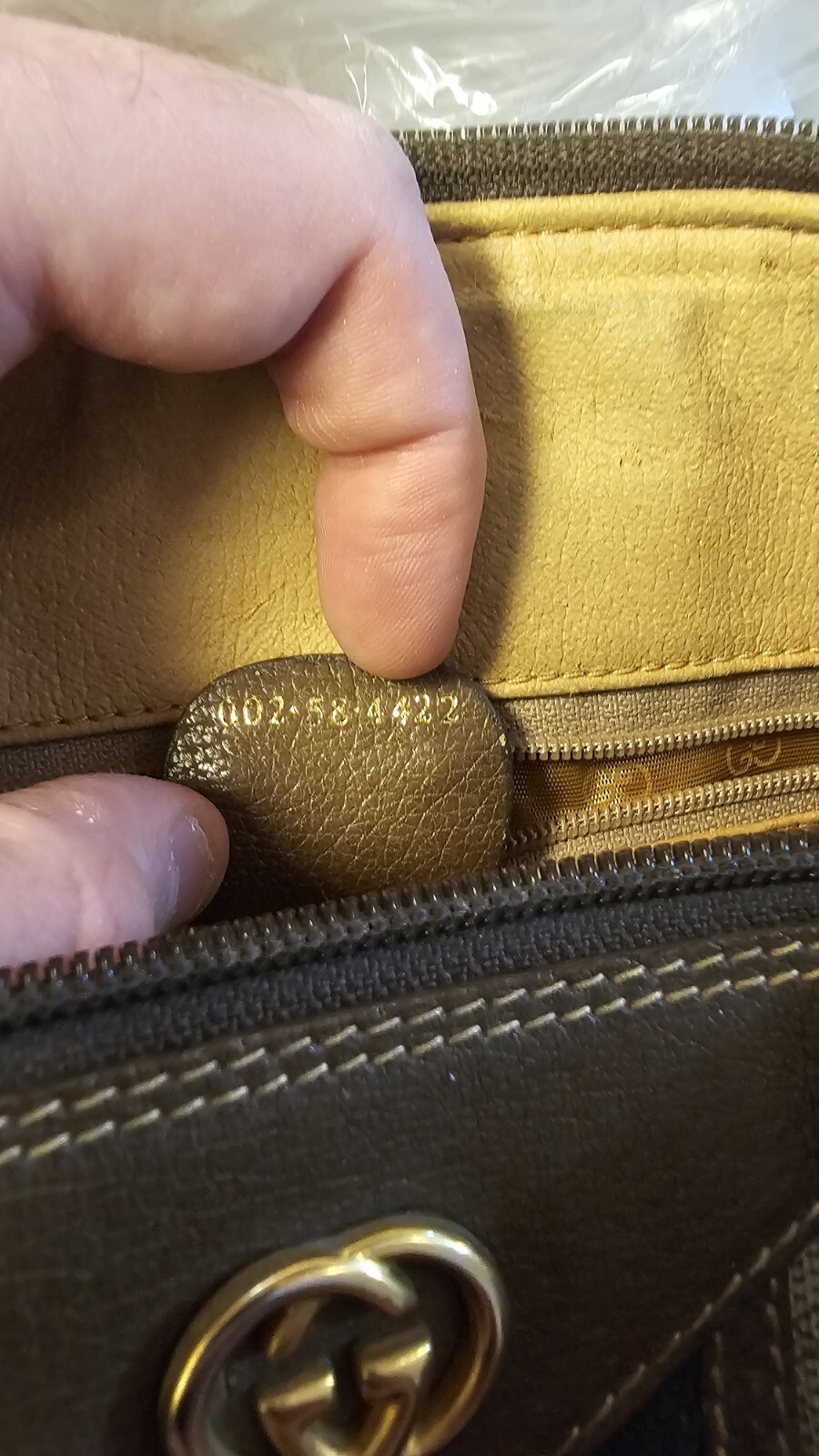 Vintage Gucci GG Monogram Boston Speedy Bag Large Brown Leather image 5