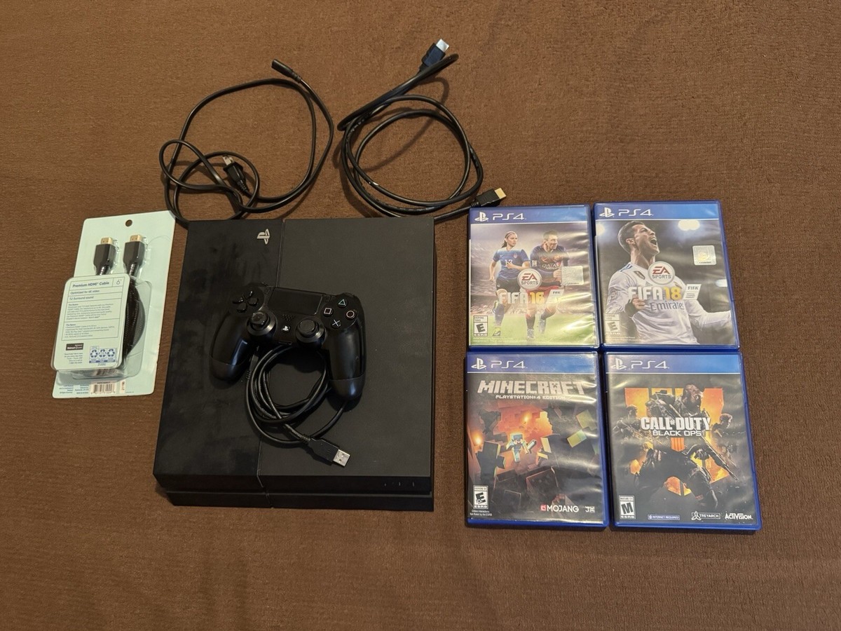 Sony PlayStation (500 GB) Home Console Black (READ DESC)