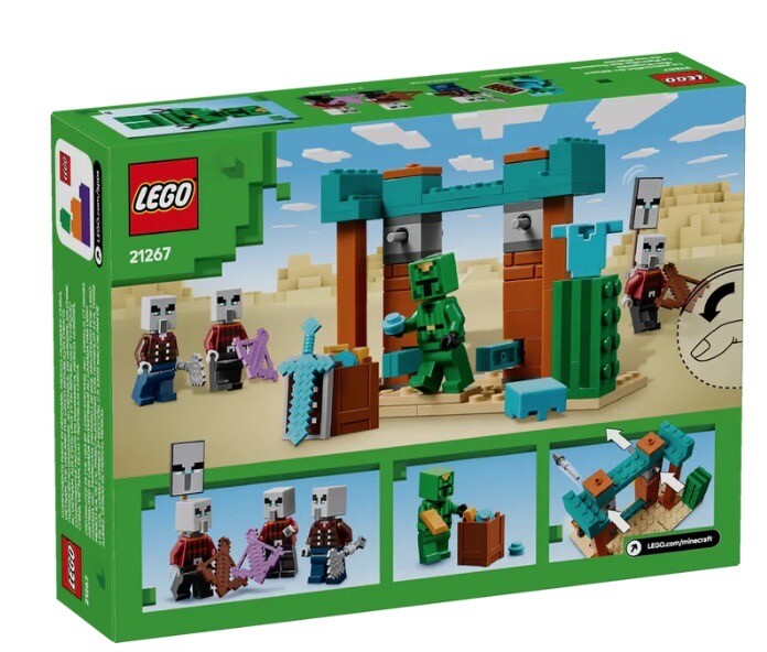Lego 21267 - The Illager Desert Patrol - Minecraft - New Sealed AU