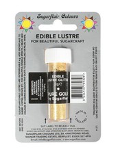 Sugarflair Edible Lustre Glitter Dust Powder - 2g All Shades