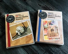 Video Workshop on Making Mixed Media Jewelry - Lot of 2 DVDs by Balzer & Mason