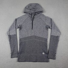 Reebok Sweater Boys Medium Gray RBX Casual Pullover Hoodie Sweatshirt Kids