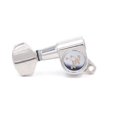 Tone Ninja Tuner set, 7 String Inline Left Hand/Reverse, Nickel