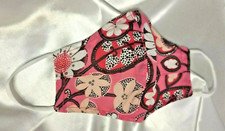 Vera Bradley's FACE MASK in BLUSH PINK Pattern, 100 Cotton, One Size, NWT